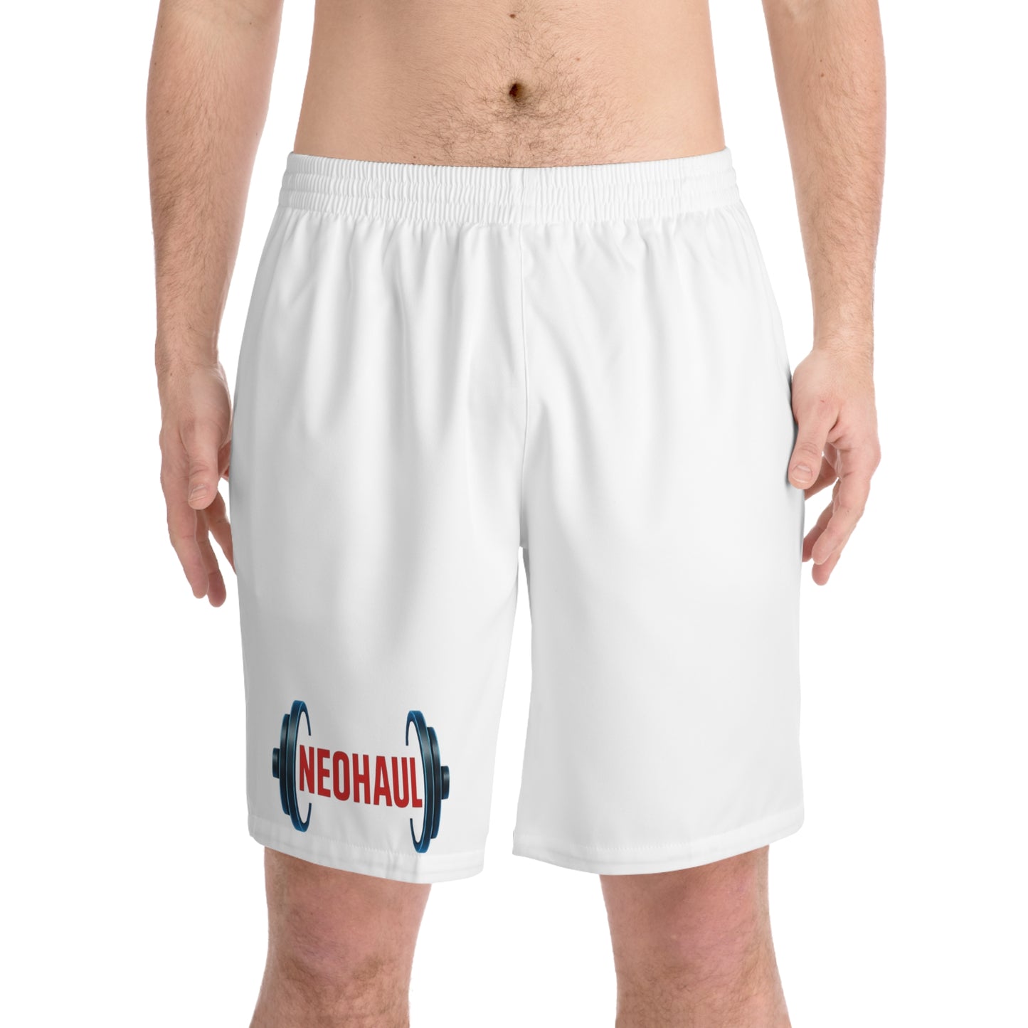 Men's Elastic Beach Shorts (AOP)